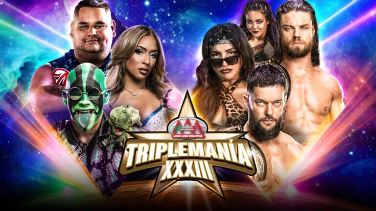 A graphic for AAA TripleManía XXXIII