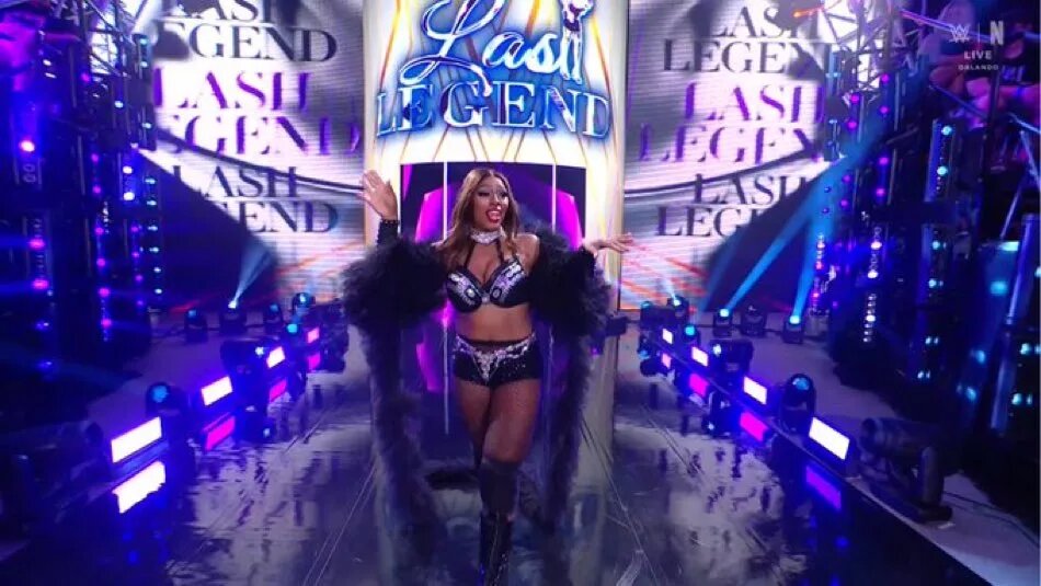 A photo of WWE NXT star Lash Legend.