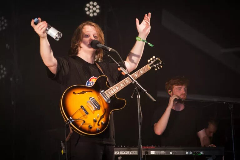 A photo of Joe Hendry, Lewis Capaldi.