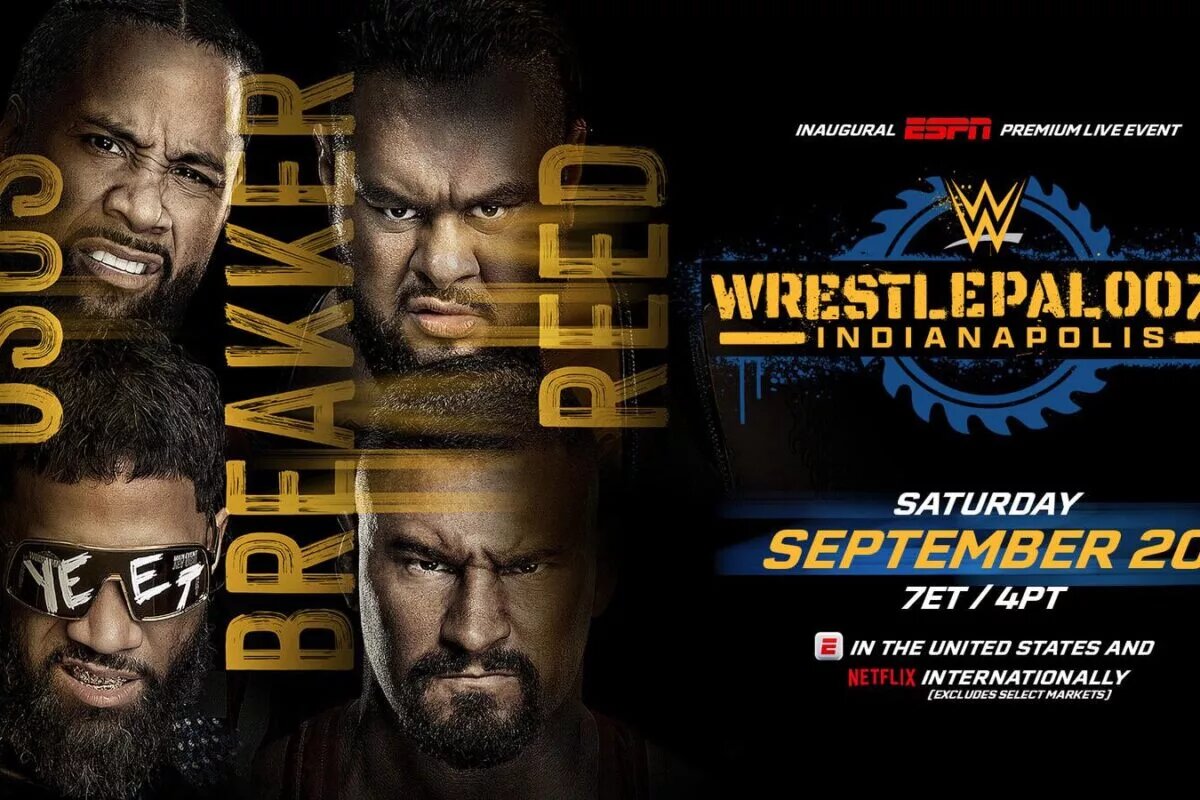A graphic for WWE Wrestlepalooza 2025.