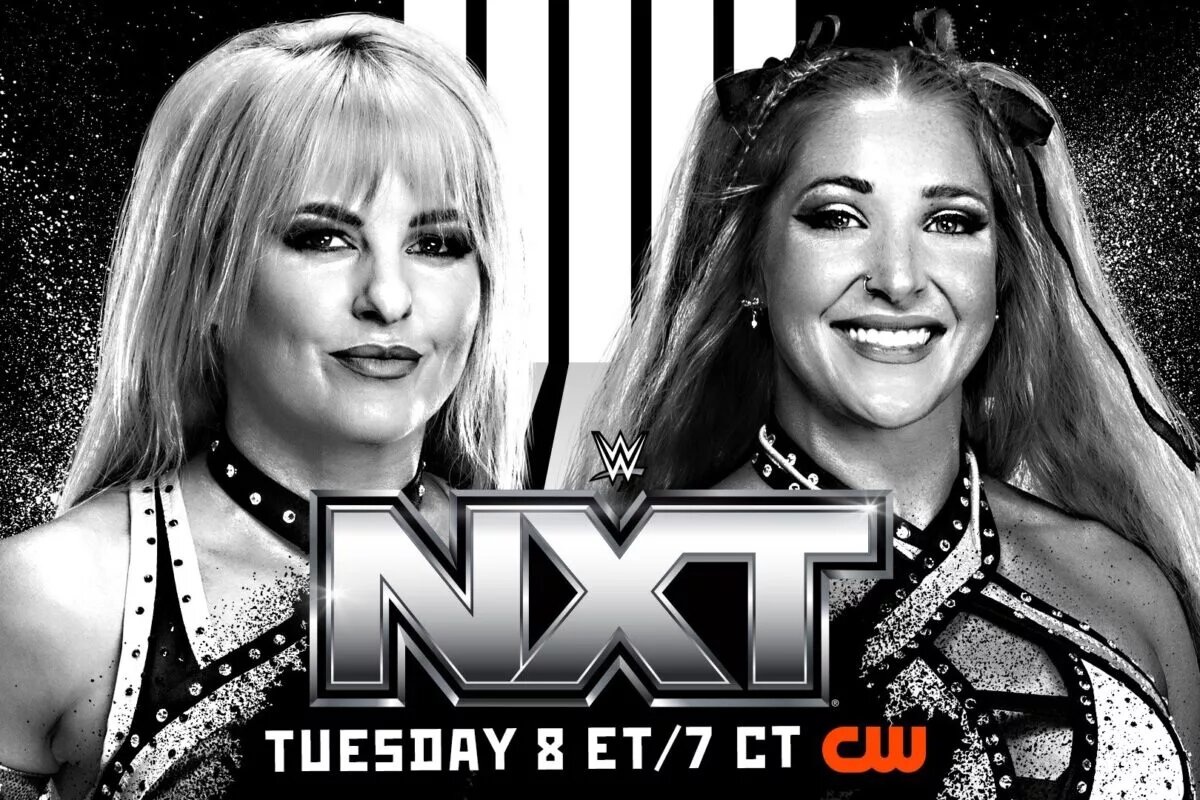 A graphic for WWE NXT and their WWE Speed match from September 23, 2025.