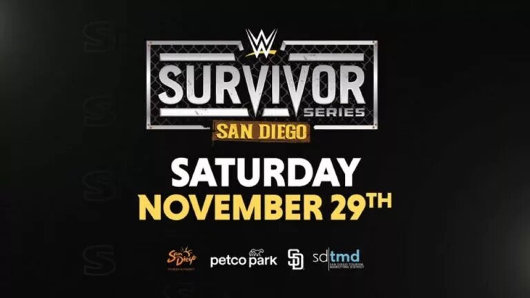 A graphic for WWE Survivor Series 2025, which could be the site of the TNA Wrestling and WWE NXT Invasion blow off.