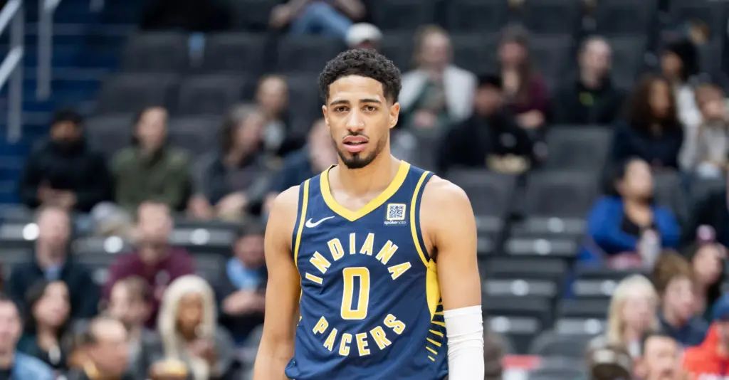 Tyrese Haliburton Crashes Jalen Brunson Big Celebration at WWE Saturday Night's Main Event 7/18