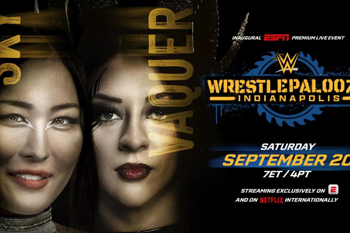 A graphic for the WWE Wrestlepalooza review.