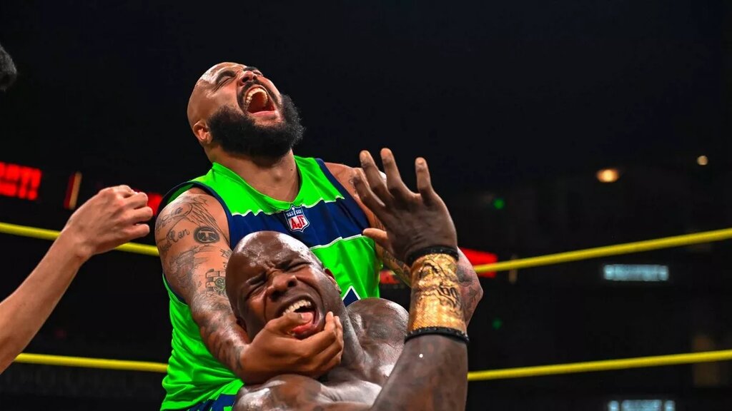 A photo from the TNA iMPACT results for September 11, 2025.