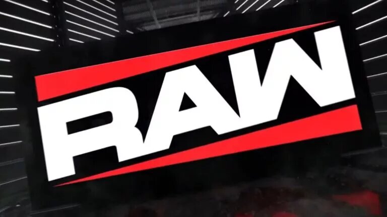 A graphic for WWE Raw.
