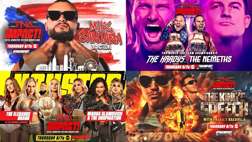 A graphic for the TNA iMPACT preview for September 18th, 2025.