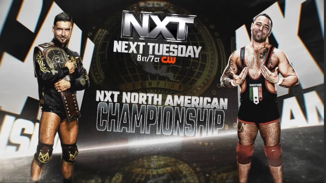 A graphic of WWE NXT North American Champion, Ethan Page.