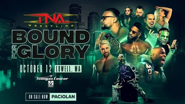 A graphic for TNA Wrestling Bound for Glory 2025.