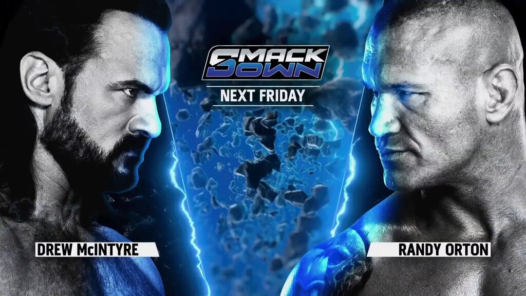 A graphic for the WWE SmackDown results for September 12, 2025, one week from WrestlePalooza.