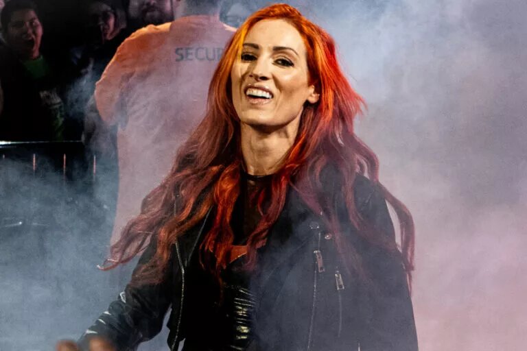 A photo of WWE star and AJ Lee opponent, Becky Lynch.