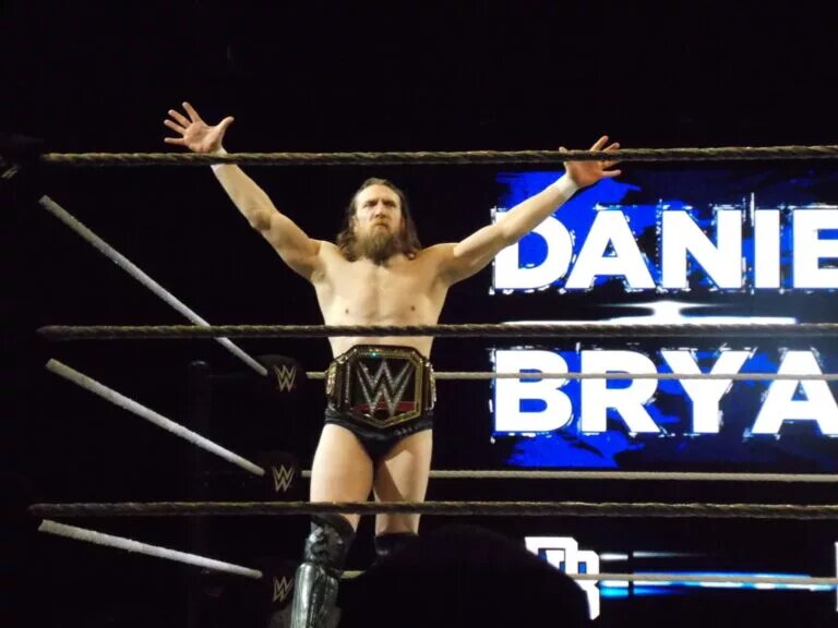 A photo of former WWE New Era star, Daniel Bryan, AKA Bryan Danielson.