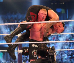 F5 on the Undertaker at WM30