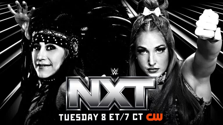 A graphic for WWE NXT, advertising the WWE Speed tournament