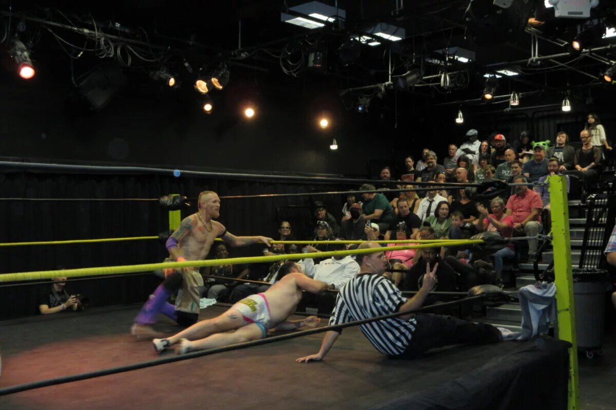 Graphic at SuperNova Wrestling