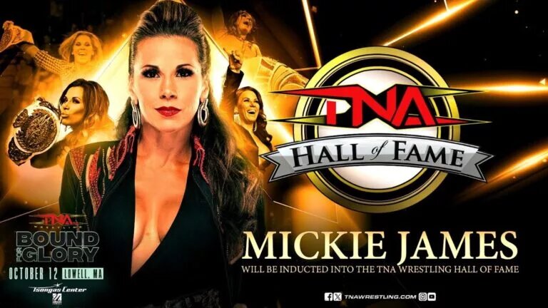 Mickie James in TNA Hall of Fame