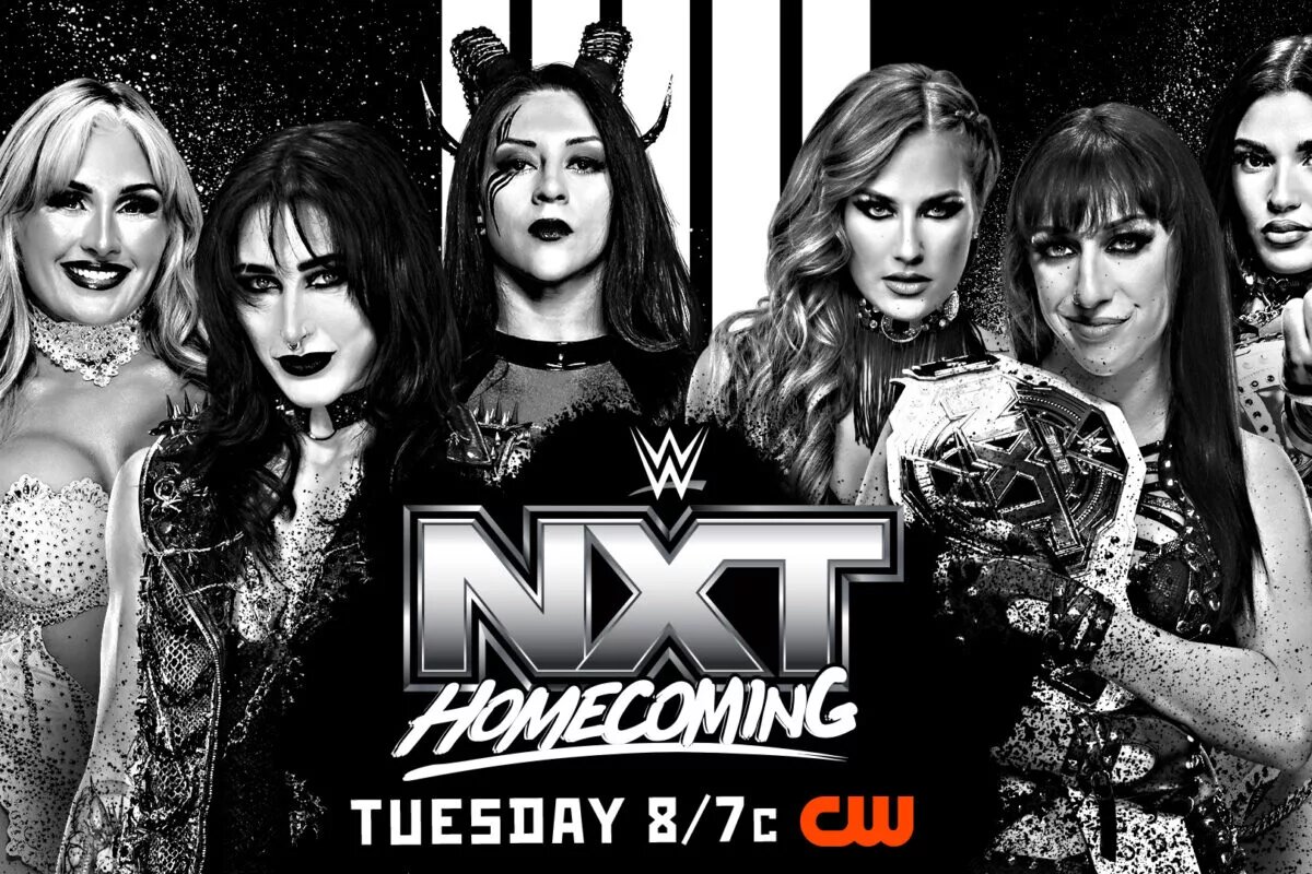 WWE NXT Homecoming Women's Match Graphic
