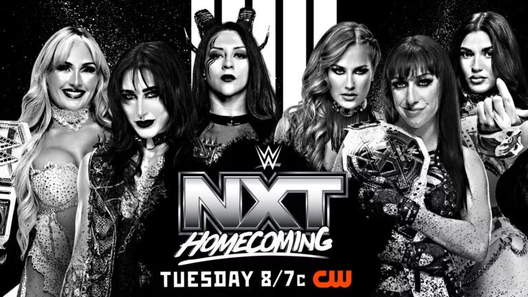 WWE NXT Homecoming Women's Match Graphic