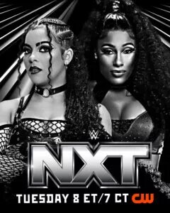 NXT Jaida Parker vs Lash Legend Match graphic
