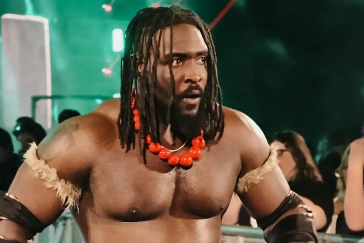 A photo of WWE NXT star Oba Femi.