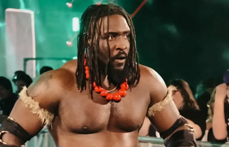 A photo of WWE NXT star Oba Femi.