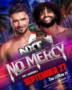 Ethan Page vs. Tavion Heights for the WWE NXT North American Championship at No Mercy