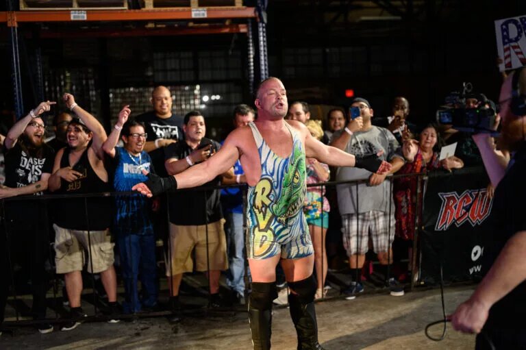 A photo of former WWE and ECW star and former John Cena rival, Rob Van Dam.