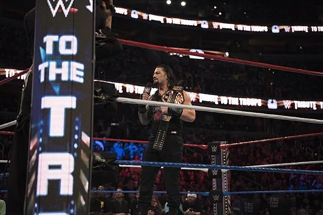 Image of Roman Reigns as WWE United States Champion