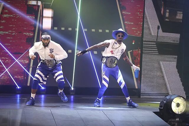 A photo of WWE's Street Profits
