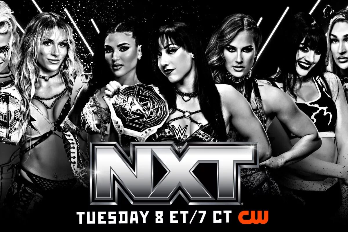 NXT graphic of ZaRuca vs. Fatal Influence vs. The Culling
