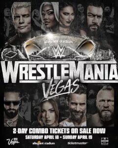 WWE WrestleMania 42 Poster