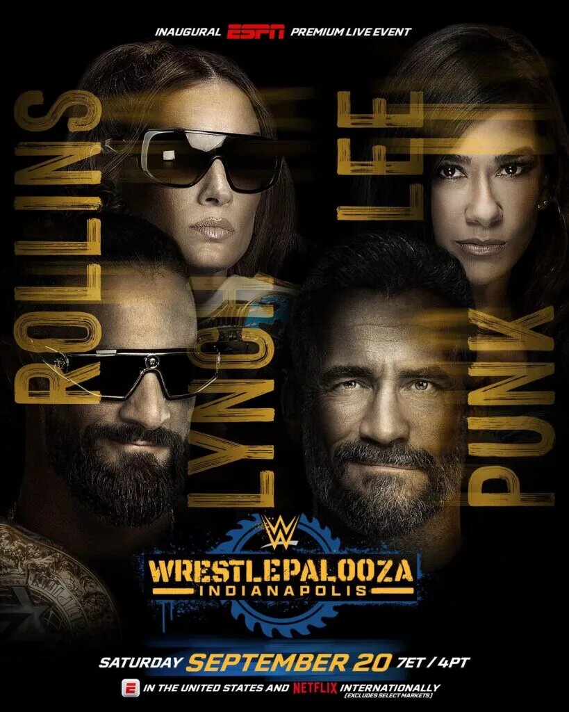 A graphic for the WWE Wrestlepalooza review.