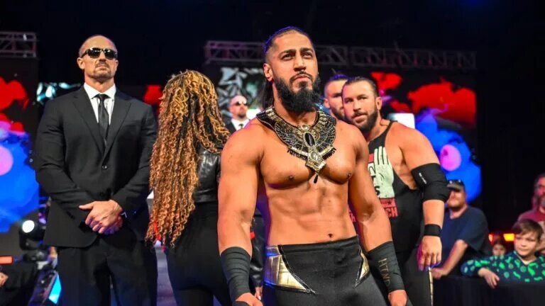 A photo of TNA Wrestling star Mustafa Ali.