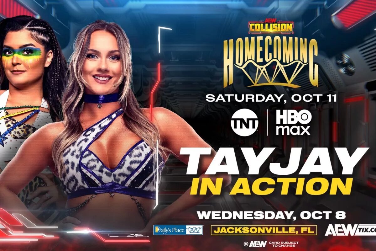 A photo of potential inaugural AEW Women's Tag Team Champions, TayJay.