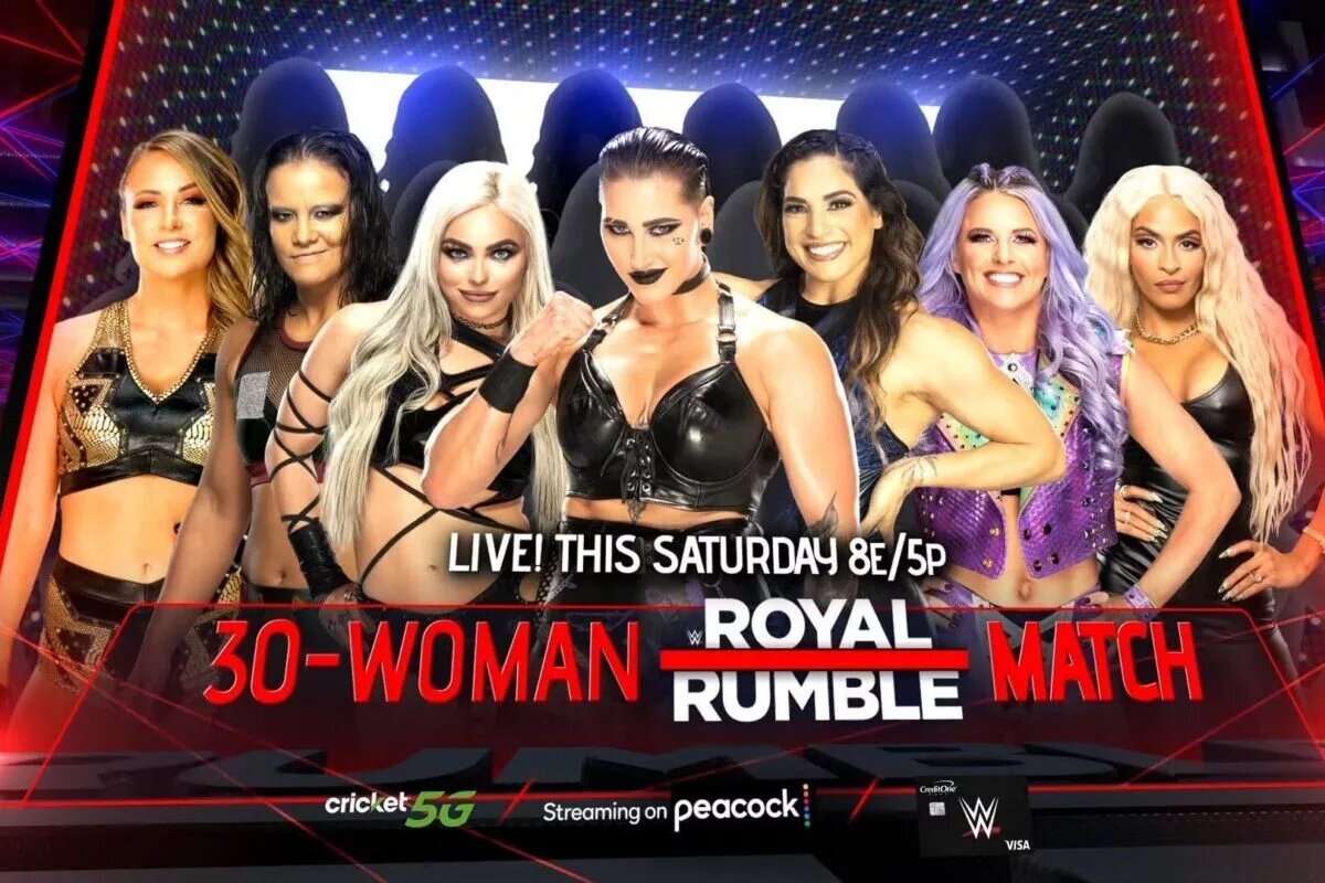 A graphic featuring Australian WWE star Rhea Ripley