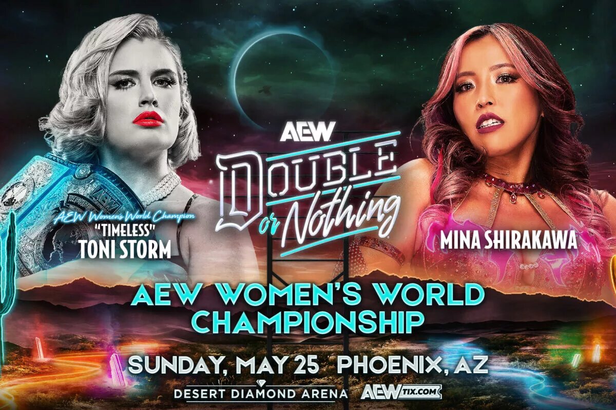 A graphic for potential winners of the AEW Women's Tag Team Championship.