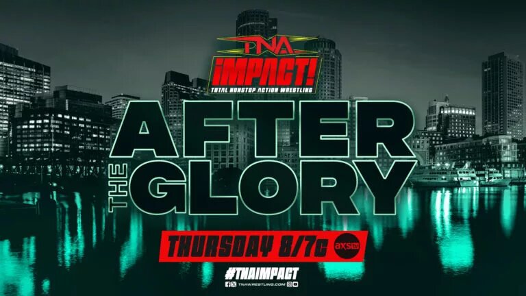 A graphic the TNA iMPACT After the Glory special.