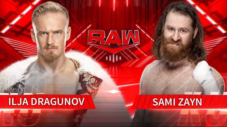 A photo of WWE star Ilja Dragunov, who returned on WWE SmackDown to challenge Sami Zayn.