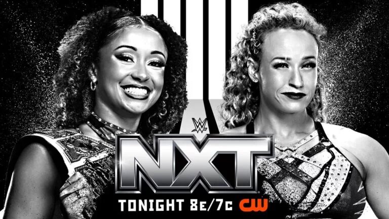 A graphic for the WWE NXT Results for October 28, 2025.