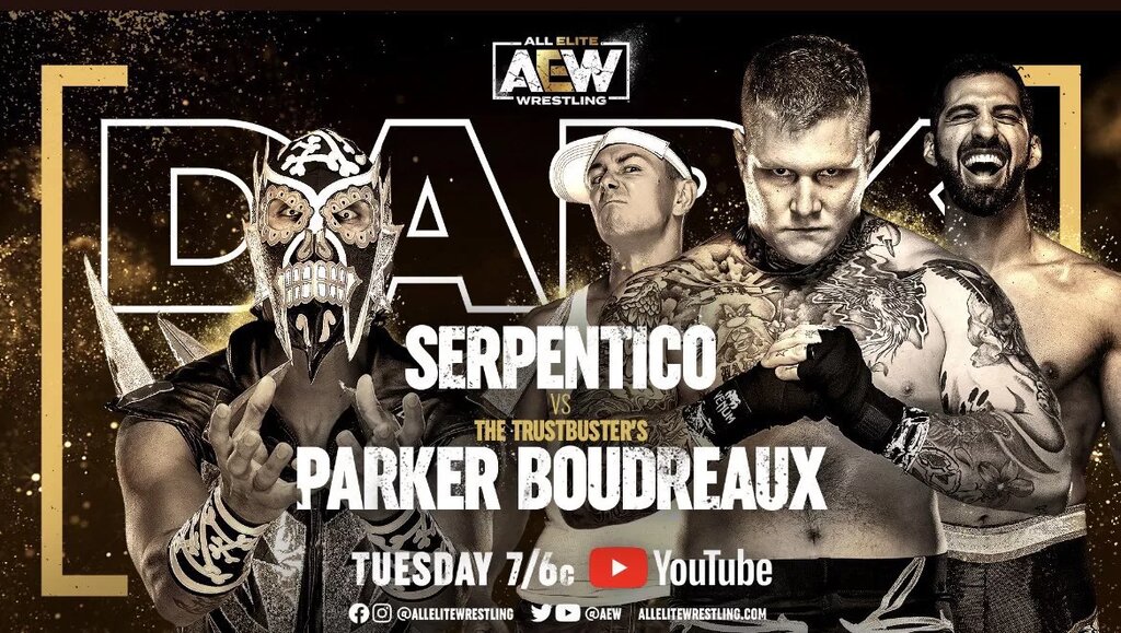 A photo of former WWE and AEW star Parker Boudreaux.