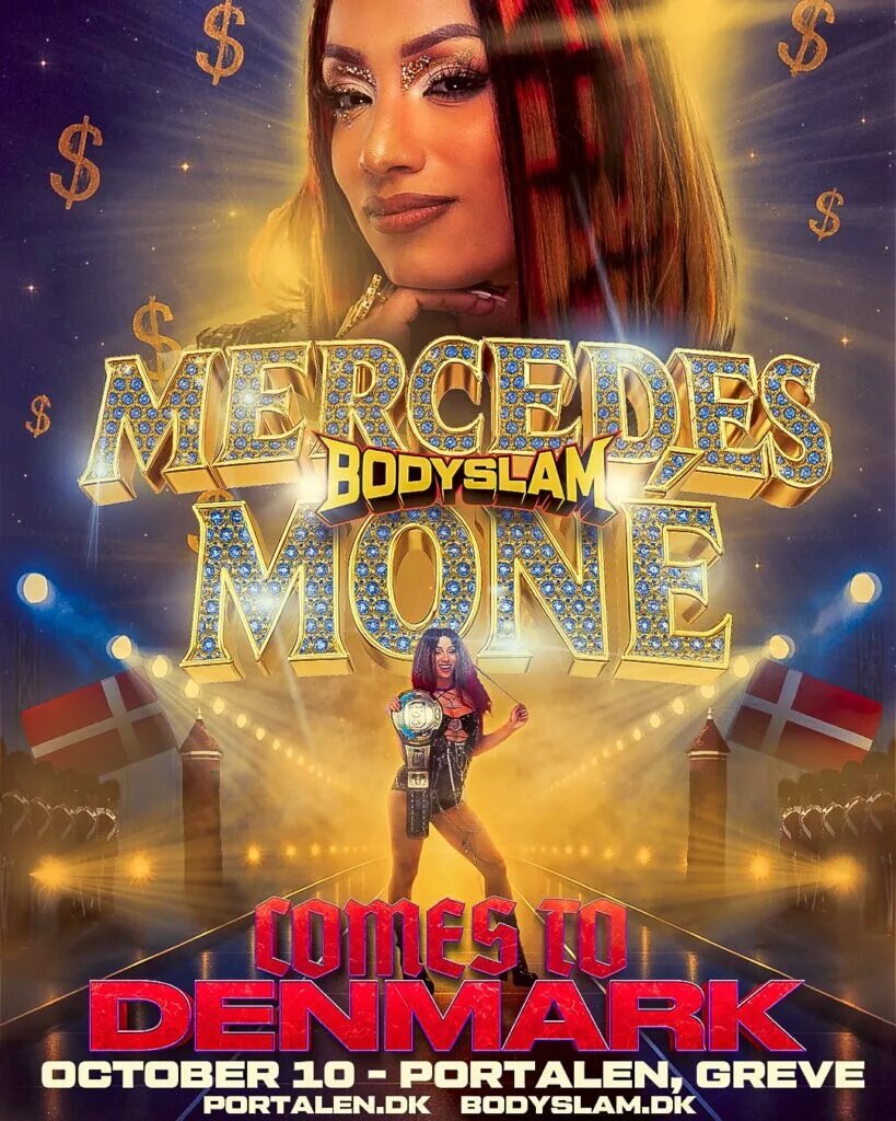 A photo of AEW star Mercedes Mone.
