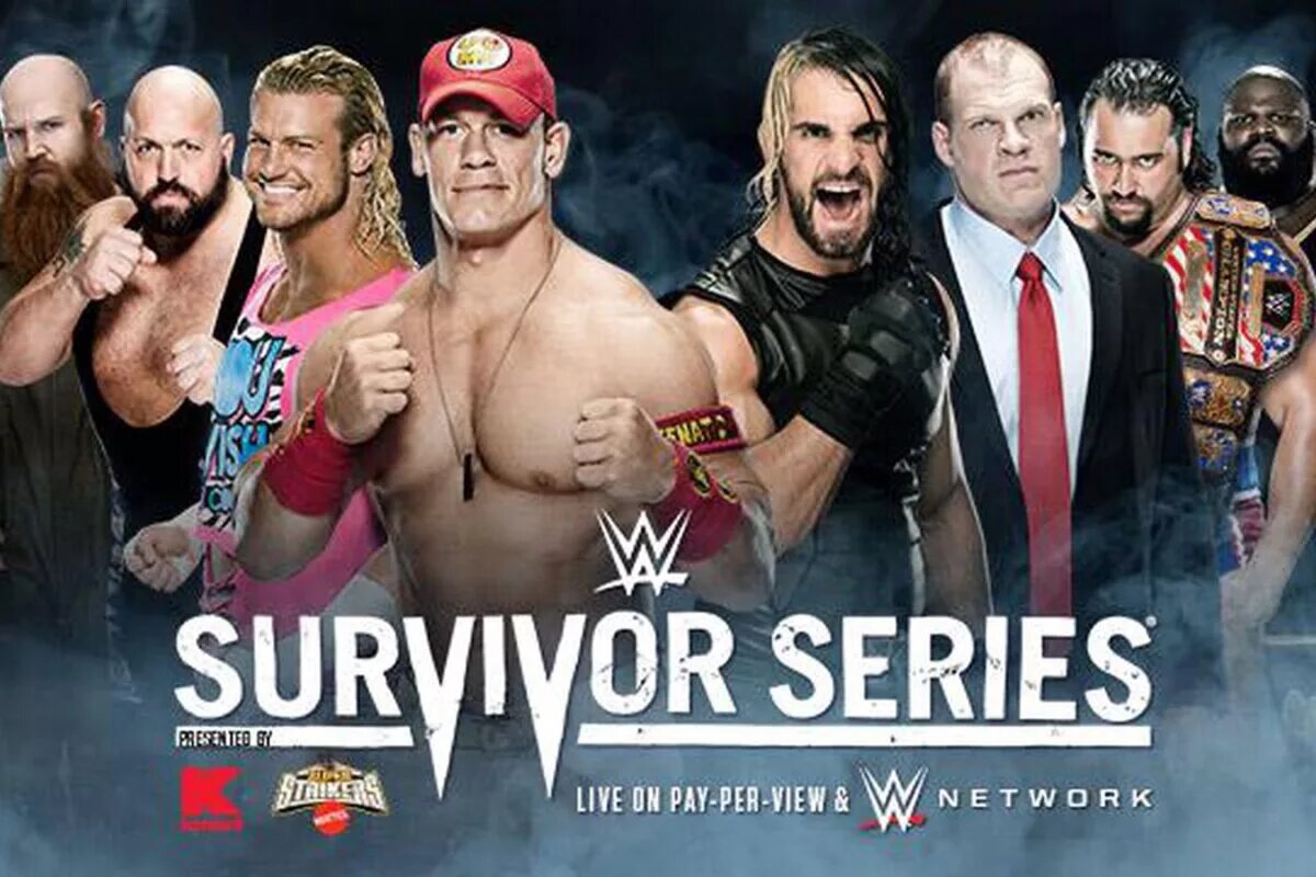 A graphic of the WWE Traditional Survivor Series Match.