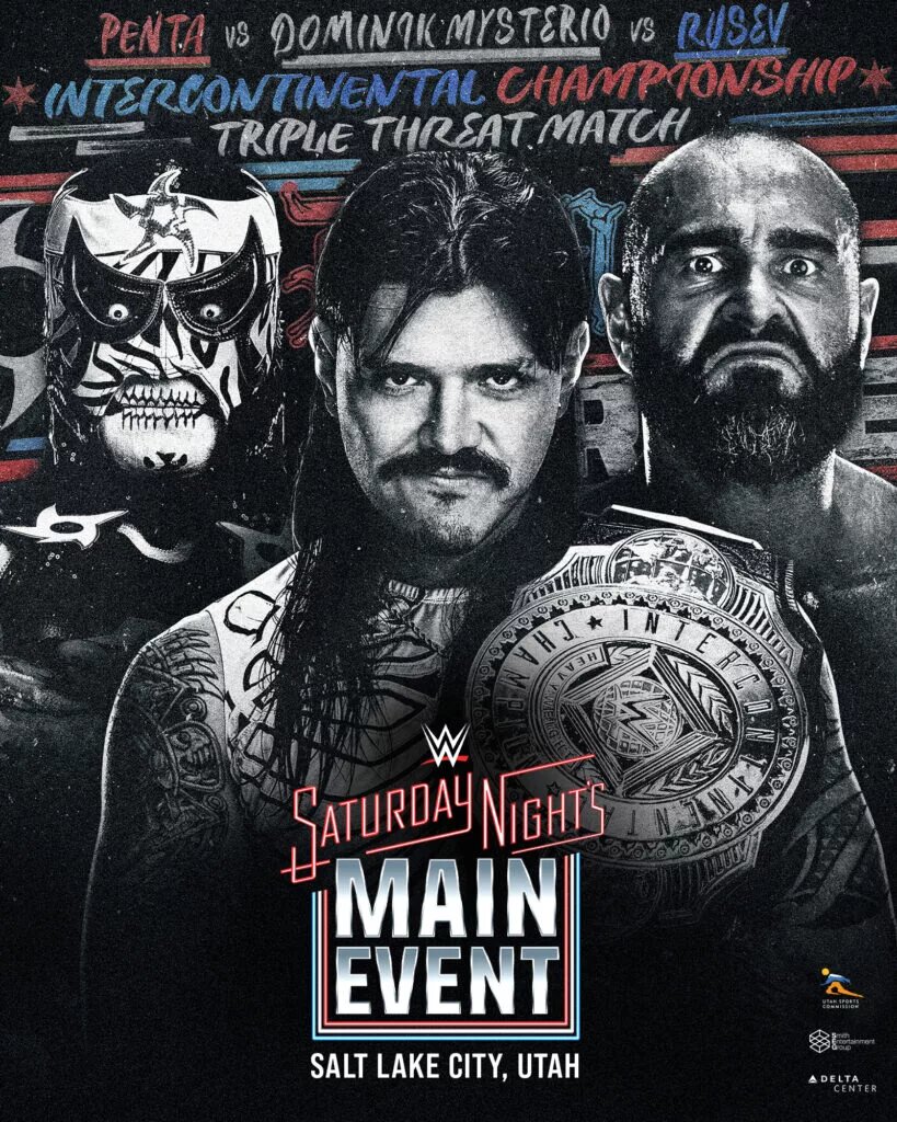 A graphic for the WWE Saturday Night's Main Event (SNME) XLI Preview for November 1, 2025.