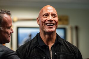 A photo of Dwayne "The Rock" Johnson.