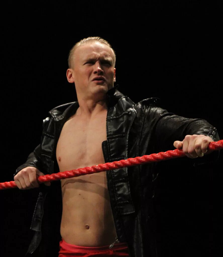 A photo of WWE star Ilja Dragunov, who returned on WWE SmackDown.