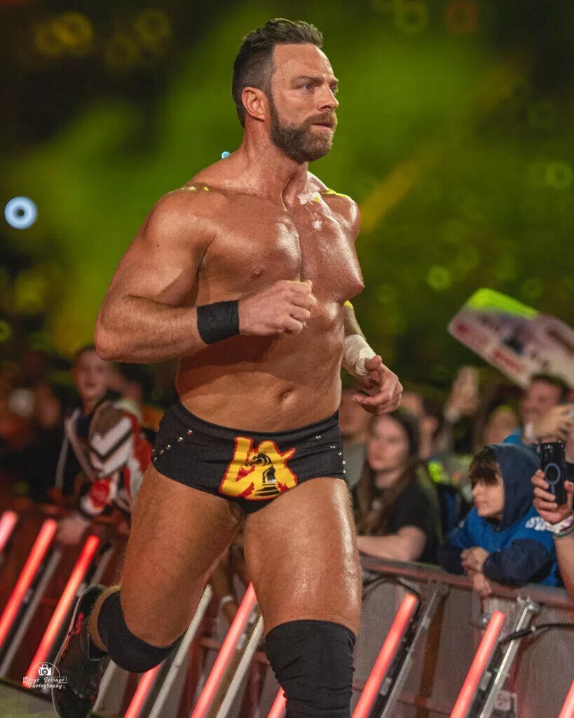 A photo of WWE star LA Knight.