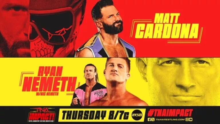 Matt Cardona and Ryan Nemeth graphic for TNA Wrestling