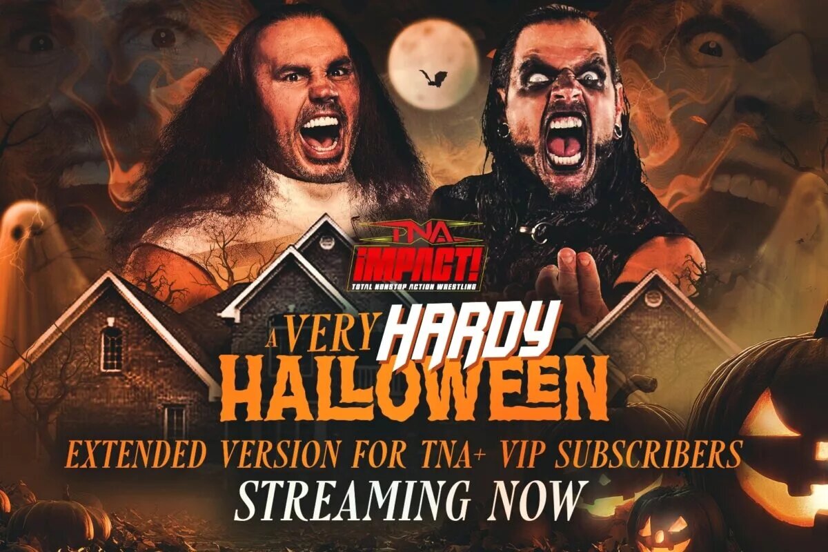 A TNA Halloween special airs this week A Very Hardy Halloween