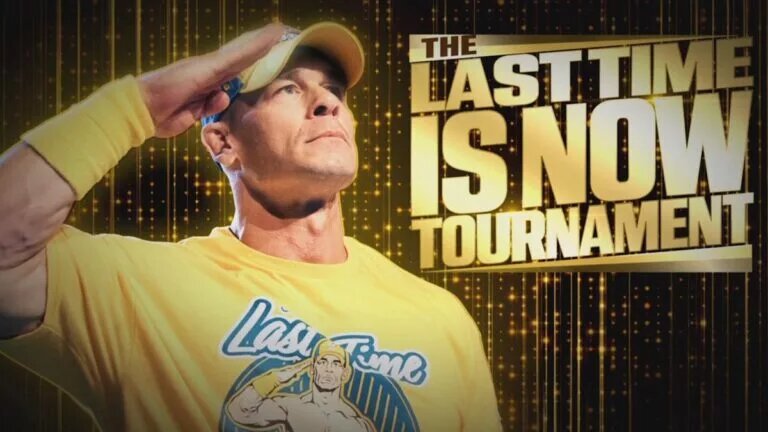 A WWE SmackDown graphic, where in the final opponent of John Cena was revealed.