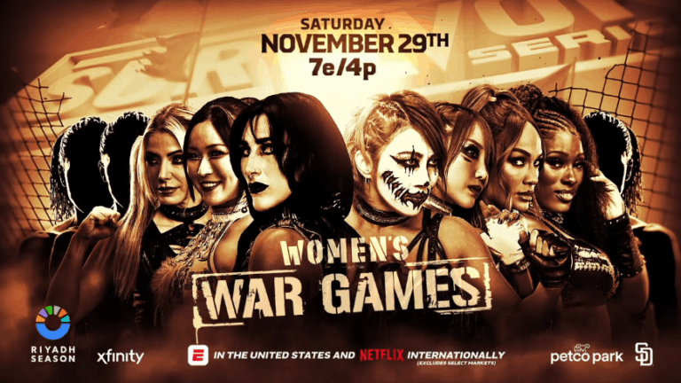 A graphic for WWE Survivor Series Women's Wargames Match, which filled in their final slots on WWE SmackDown.